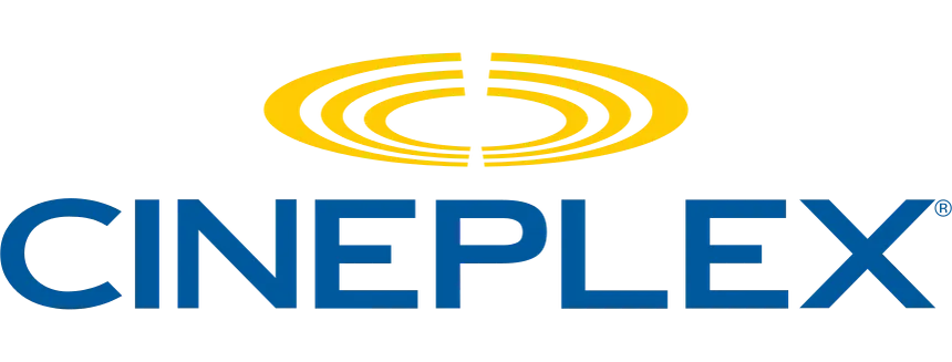 Cineplex Edmonton entertainment food service brand logo